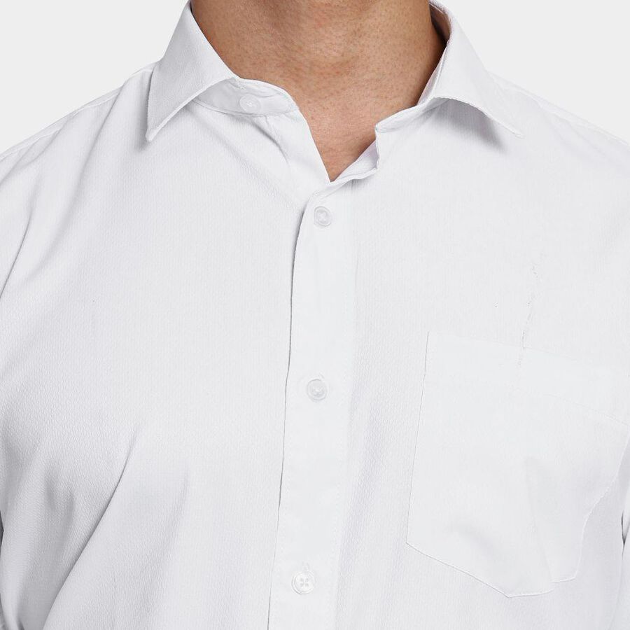 Men's Formal Shirt , White, large image number null